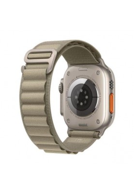 Apple Apple Alpine Loop Band Medium для Apple Watch 49mm - Olive (MT5U3)