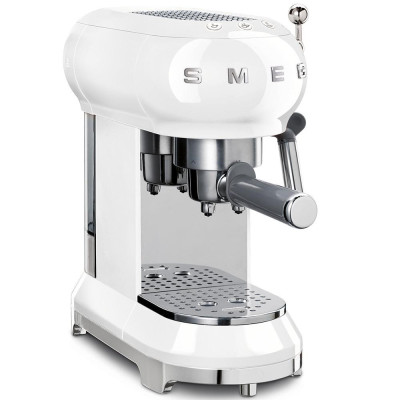 Рожкова кавоварка еспресо SMEG ECF01WHEU