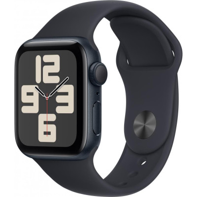 Смарт-годинник Apple Watch SE 2 GPS 40mm Midnight Aluminium Case with Midnight Sport Band S/M (MR9X3)