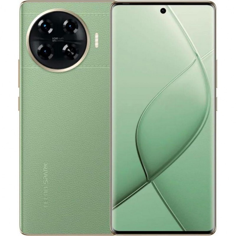 Смартфон Tecno Spark 20 Pro+ KJ7 8/256GB Magic Skin Green (4894947019135)