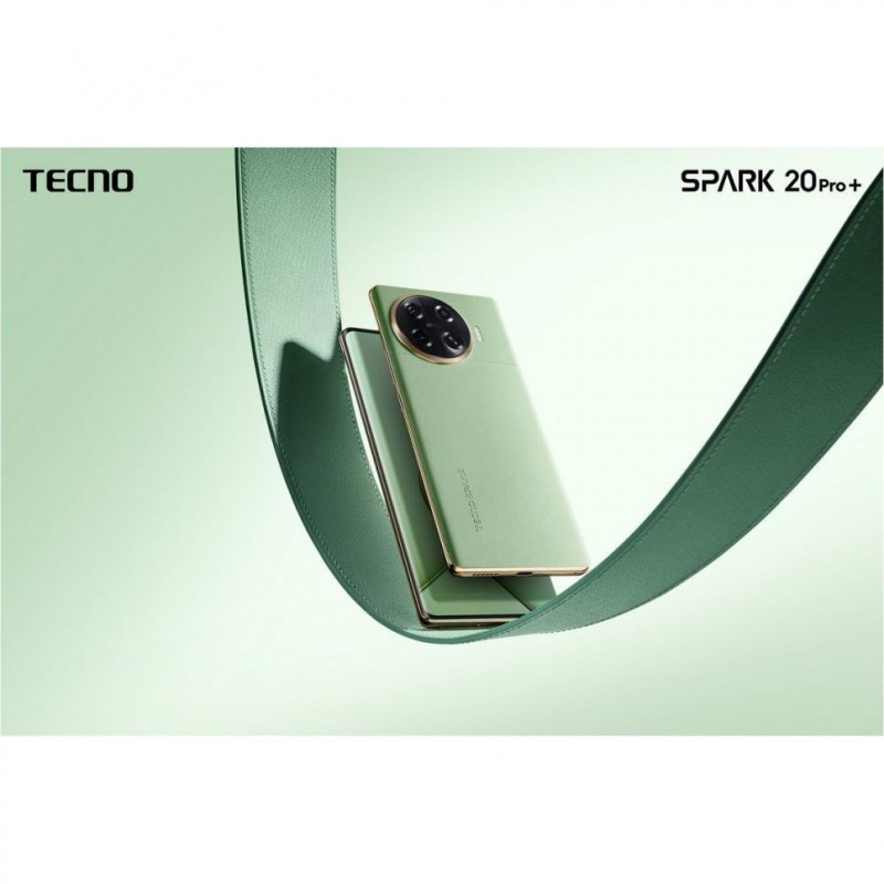 Смартфон Tecno Spark 20 Pro+ KJ7 8/256GB Magic Skin Green (4894947019135)