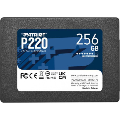 SSD накопичувач PATRIOT P220 256 GB (P220S256G25)