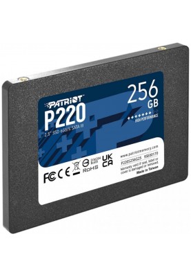 SSD накопичувач PATRIOT P220 256 GB (P220S256G25)