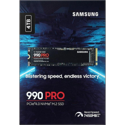 SSD накопичувач Samsung 990 PRO 4 TB (MZ-V9P4T0BW)