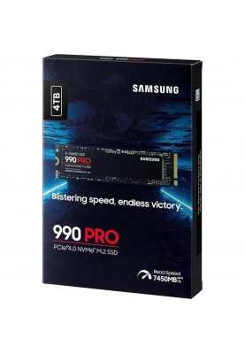 SSD накопичувач Samsung 990 PRO 4 TB (MZ-V9P4T0BW)