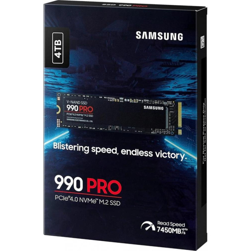 SSD накопичувач Samsung 990 PRO 4 TB (MZ-V9P4T0BW)