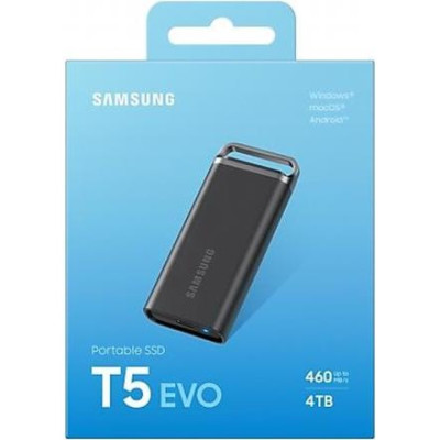 SSD накопичувач Samsung T5 EVO 4TB (MU-PH4T0S)