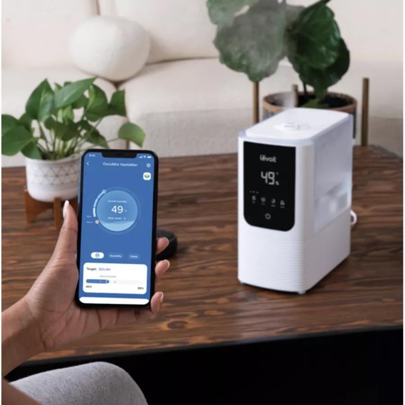 Зволожувач повітря Levoit OasisMist Smart Humidifier LUH-O451S-WEU (HEAPHULVSEU0063Y)