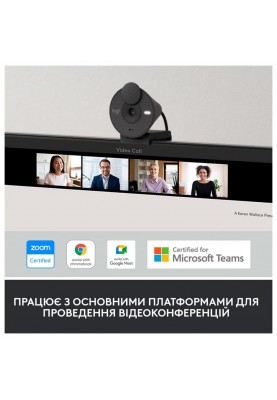 Веб-камера Logitech Brio 300 FHD Graphite (960-001436)