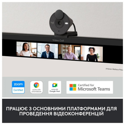 Веб-камера Logitech Brio 300 FHD Graphite (960-001436) Веб-камера Logitech Brio 300 FHD Graphite (960-001436)