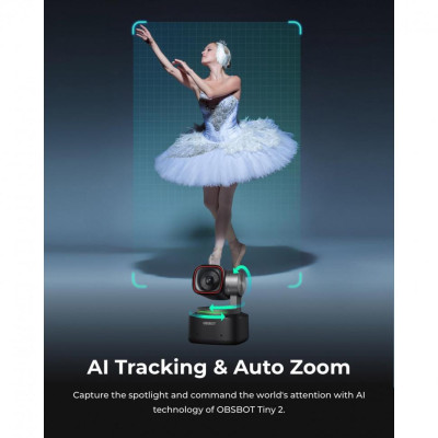 Веб-камера OBSBOT Tiny-2 NEXT GEN (OBSBOT-TINY2)