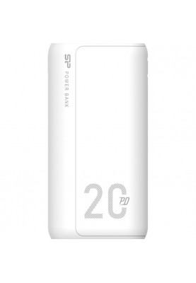 Зовнішній акумулятор (павербанк) Silicon Power QS15 20000mAh White (SP20KMAPBKQS150W)