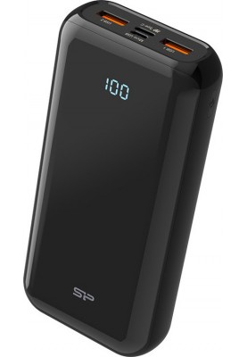 Зовнішній акумулятор (павербанк) Silicon Power QS28 20000 mAh Black (SP20KMAPBKQS280K)