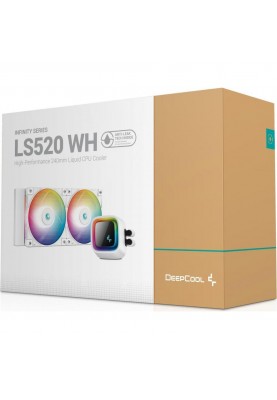 Водяне охолодження Deepcool LS520 White (R-LS520-WHAMNT-G-1)