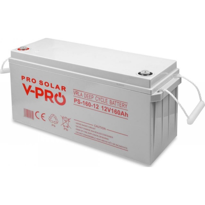 Акумулятор для ДБЖ Volt Polska VPRO SOLAR 12V 160Ah (6AKXDEEP16)