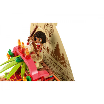 Блоковий конструктор LEGO Disney Princess Пошуковий човен Ваяні (43210)