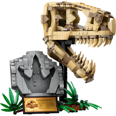 Блоковий конструктор LEGO Jurassic World Скам'янілості динозаврів: череп тиранозавра (76964)