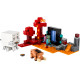 Блоковий конструктор LEGO Minecraft Засідка біля порталу Нижній світ (21255)