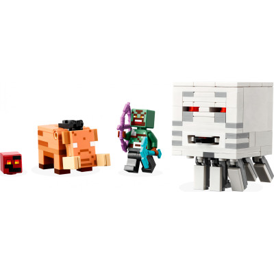 Блоковий конструктор LEGO Minecraft Засідка біля порталу Нижній світ (21255)