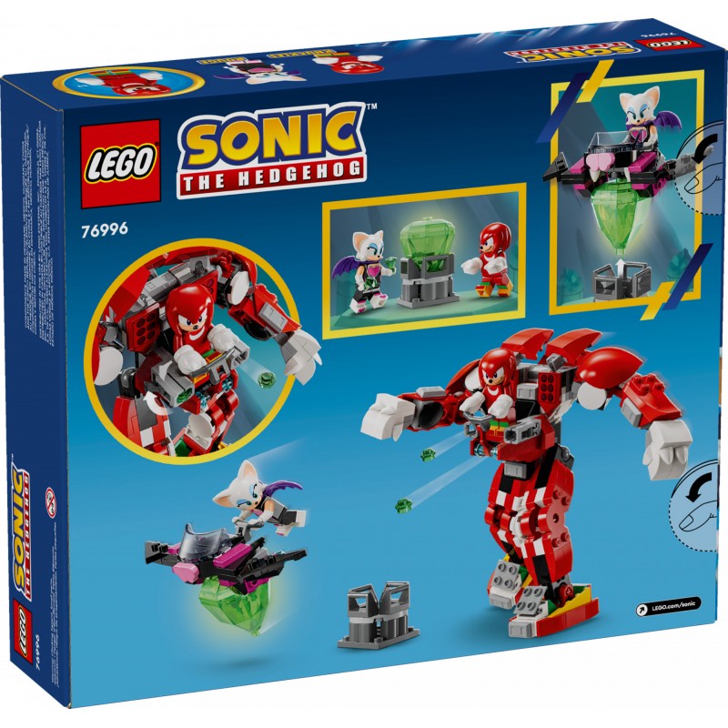 Блоковий конструктор LEGO SONIC Вартовий робот Єхідні Наклз (76996)