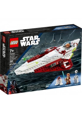 Блоковий конструктор LEGO Star Wars Obi-Wan Kenobi's Jedi Starfighter (75333)