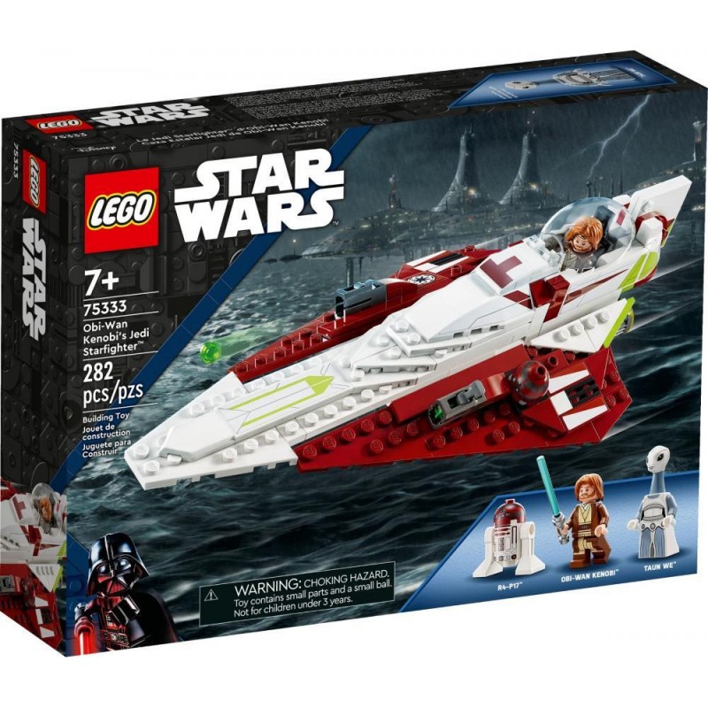 Блоковий конструктор LEGO Star Wars Obi-Wan Kenobi's Jedi Starfighter (75333)