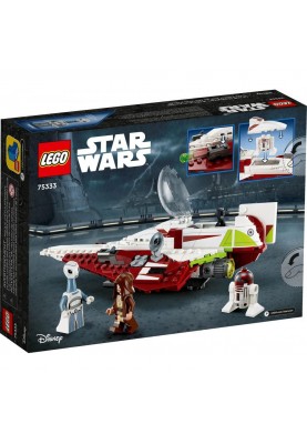 Блоковий конструктор LEGO Star Wars Obi-Wan Kenobi's Jedi Starfighter (75333)