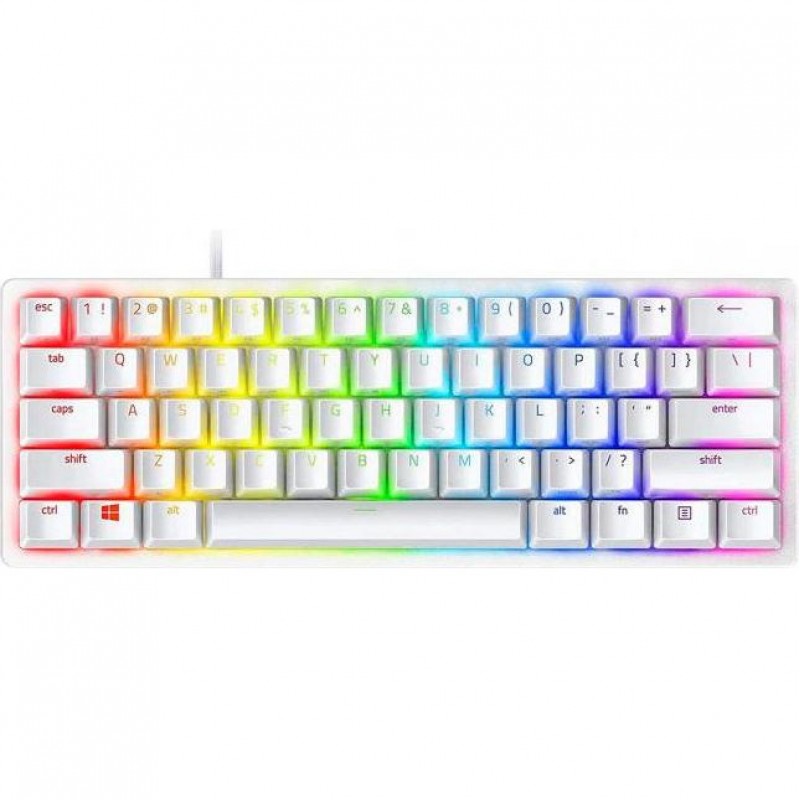 Клавіатура Razer Huntsman Mini Mercury Edition Red Switch ENG (RZ03-03390400-R3M1)