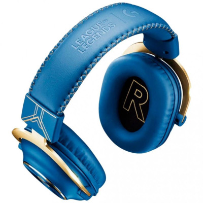 Комп'ютерна гарнітура Logitech G PRO X Gaming Headset League of Legends Edition (981-001106)