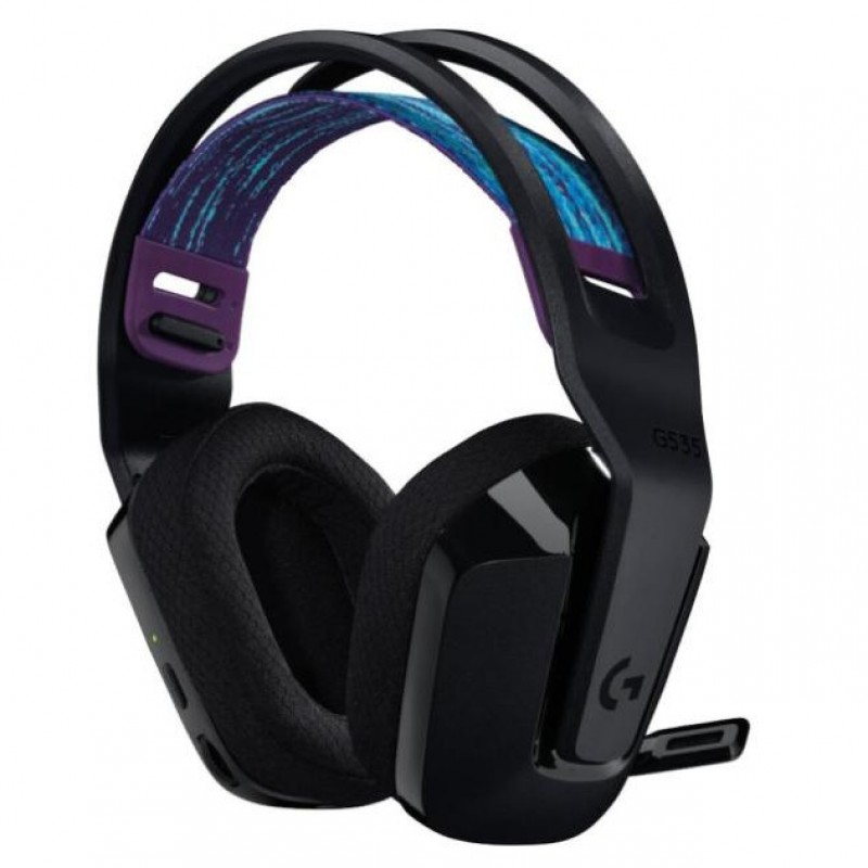 Навушники з мікрофоном Logitech G535 Lightspeed Wireless Gaming Headset (981-000972)