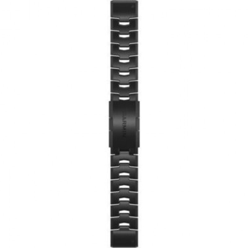 Ремінець Garmin QuickFit 22 Watch Bands Vented Titanium Bracelet with Carbon Grey DLC Coating (010-12863-09)