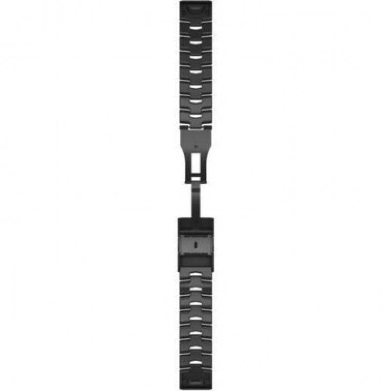 Ремінець Garmin QuickFit 22 Watch Bands Vented Titanium Bracelet with Carbon Grey DLC Coating (010-12863-09)