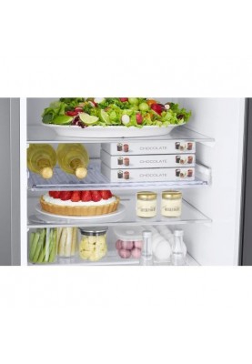 Холодильник із морозильною камерою Samsung RB38T606DB1
