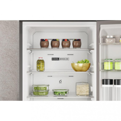 Холодильник із морозильною камерою Whirlpool W7X 81O OX