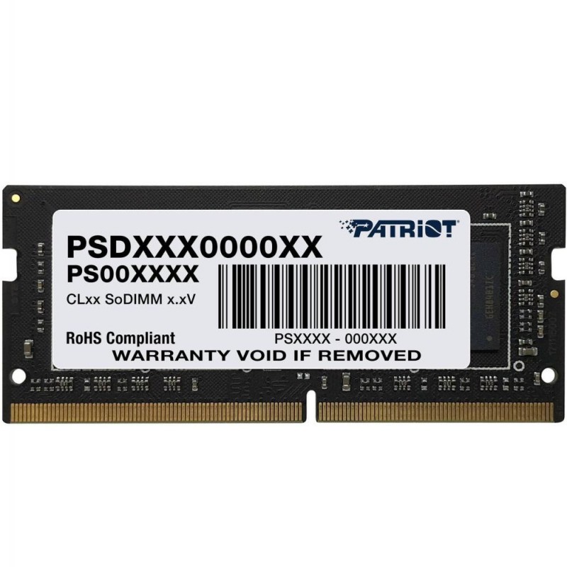 Пам'ять для ноутбуків PATRIOT 16 GB SO-DIMM DDR4 3200 MHz (PSD416G320081S)