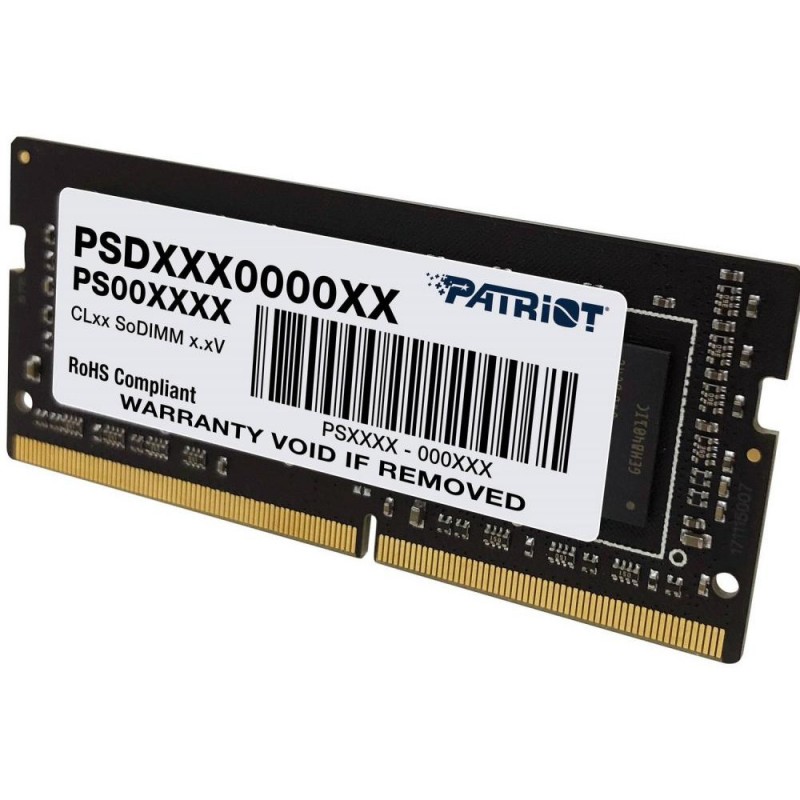 Пам'ять для ноутбуків PATRIOT 16 GB SO-DIMM DDR4 3200 MHz (PSD416G320081S)