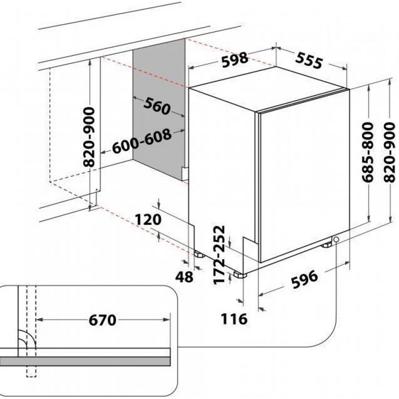 Посудомийна машина Hotpoint-Ariston HIS 3010