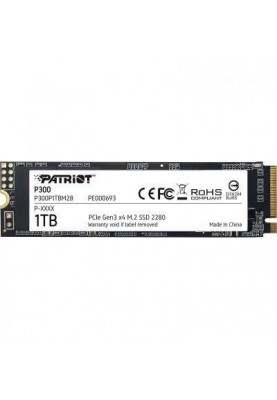 SSD накопичувач PATRIOT P300 1 TB (P300P1TBM28)