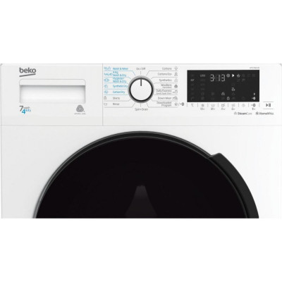 Пральна-сушильна машина автоматична Beko HTE7616X0