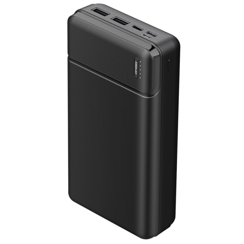 Зовнішній акумулятор (Power Bank) Maxlife MXPB-01 30000 mAh Black