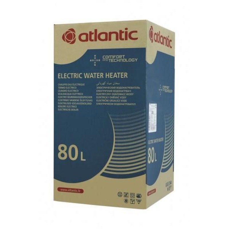 Водонагрівач (бойлер) електричний накопичувальний Atlantic Opro Classic VM 80 N4 (1200W) (951275)