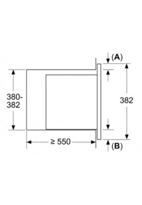 Вбудована мікрохвильова піч Bosch BEL653MS3