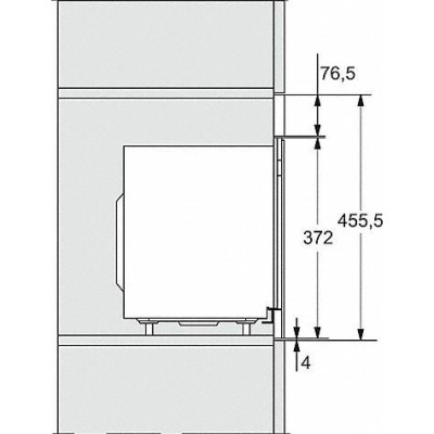 Мікрохвильова піч, що вбудовується Miele M 2230 SC ObsidianBlack