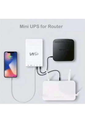 ДБЖ для роутера WGP Mini UPS 103 White