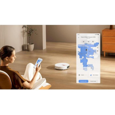 Робот-пилосос з вологим прибиранням Xiaomi Robot Vacuum X20+ Робот-пилосос з вологим прибиранням Xiaomi Robot Vacuum X20+