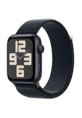 Смарт-годинник Apple Watch SE 2 GPS 44mm Midnight Aluminium Case with Midnight Sport Band S/M (MRE73)