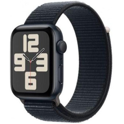 Смарт-годинник Apple Watch SE 2 GPS 44mm Midnight Aluminium Case with Midnight Sport Band S/M (MRE73)