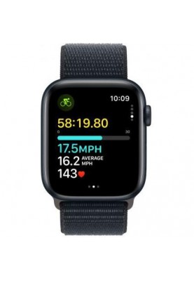 Смарт-годинник Apple Watch SE 2 GPS 44mm Midnight Aluminium Case with Midnight Sport Band S/M (MRE73)