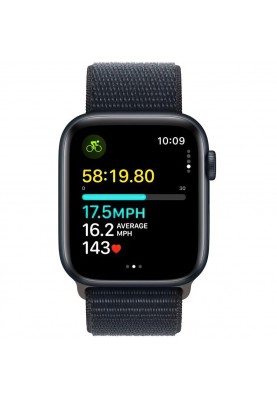 Смарт-годинник Apple Watch SE 2 GPS 44mm Midnight Aluminium Case with Midnight Sport Loop (MREA3)