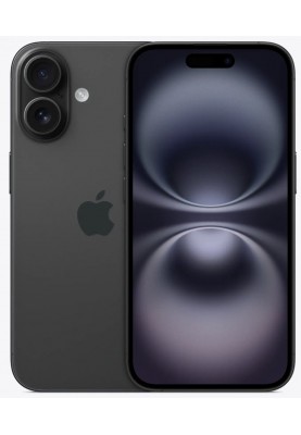 Смартфон Apple iPhone 16 128GB Black (MYE73)